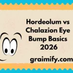 Hordeolum vs Chalazion Eye Bump Basics