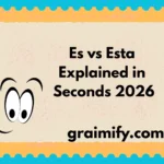 Es vs Esta Explained in Seconds 2026