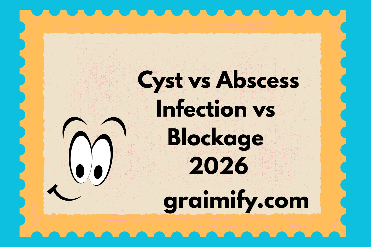 Cyst vs Abscess Infection vs Blockage 2026