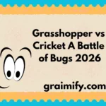 Grasshopper vs Cricket A Battle of Bugs 2026
