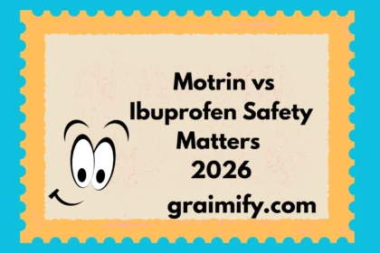Motrin vs Ibuprofen Safety Matters 2026