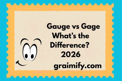 Gauge vs Gage What’s the Difference? 2026