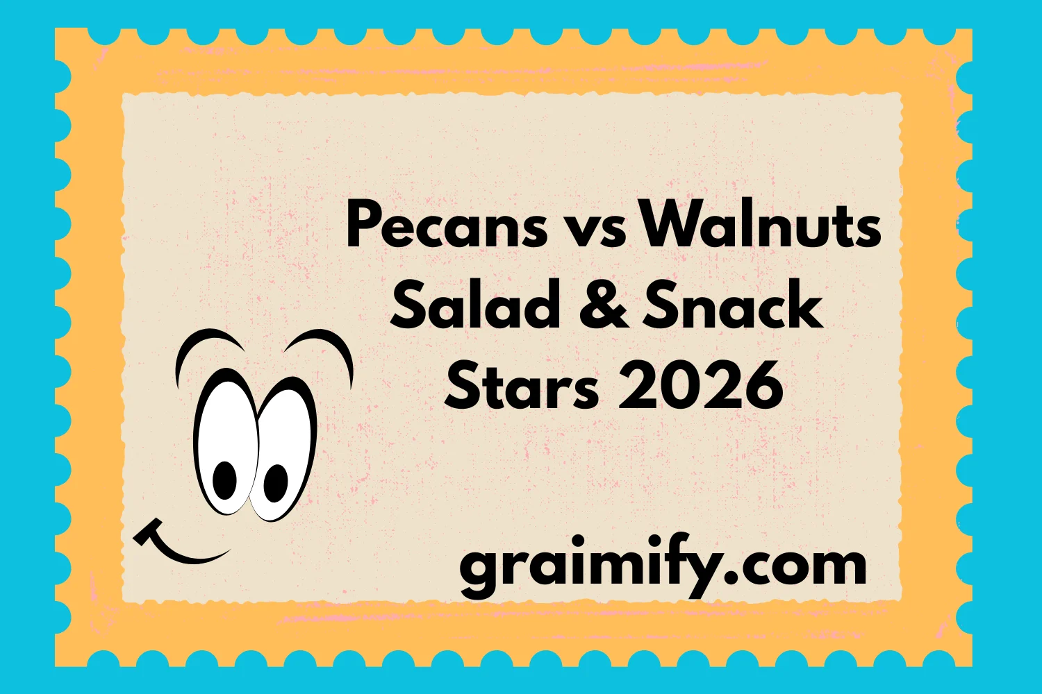 Pecans vs Walnuts Salad & Snack Stars
