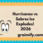 Hurricanes vs Sabres Ice Explodes! 2026