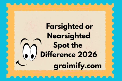 Farsighted or Nearsighted-Spot the Difference 2026