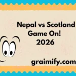 Nepal vs Scotland Game On! 2026