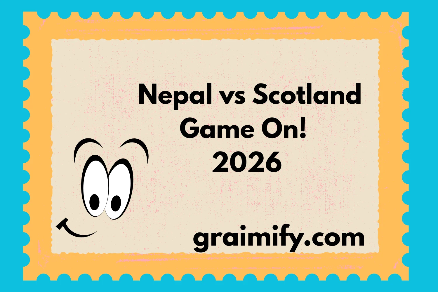 Nepal vs Scotland Game On! 2026
