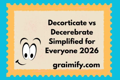 Decorticate vs Decerebrate Simplified for Everyone 2026