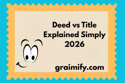 Deed vs Title Explained Simply 2026