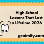 High School Lessons That Last a Lifetime 2026