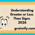 Understanding Greater or Less Than Signs 2026